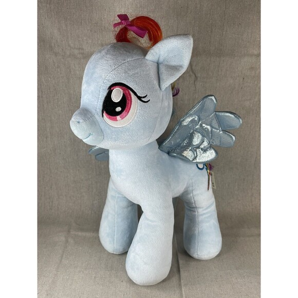Build-a-Bear My Little Pony Rainbow Dash with Rainbow Cape 2013 Plush - Picture 3 of 16